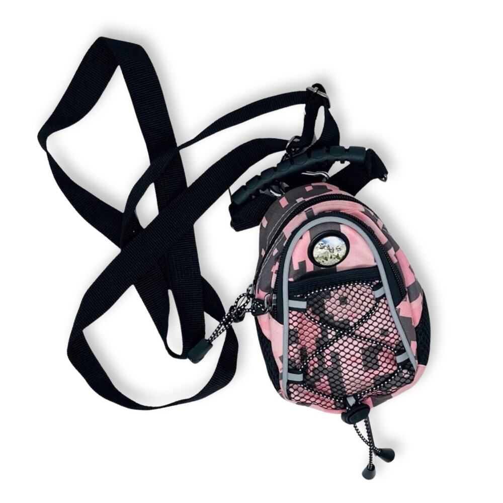 Pink camo mini backpack Mount Rushmore souvenir daypack NWOT